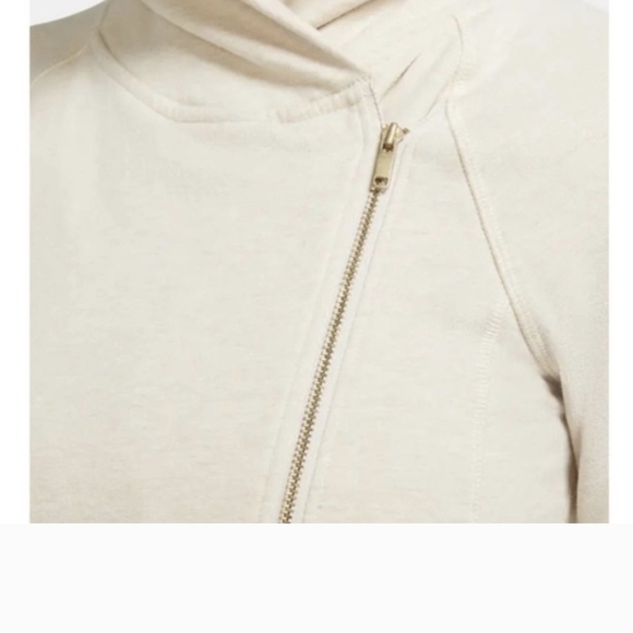 Nike Yoga Black Asymmetrical Zip Hoodie - Picture 3 of 16